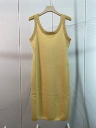 Шелковое платье-лифчик, новый шелковый халат 2024 года, сексуальная трикотажная юбка-жилет, облегающее платье с утягивающим ягодицами.