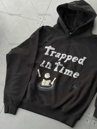 Herrenjacken, Herren-Jacke mit Buchstaben-Aufdruck, Kapuzen-Sweatshirt, Herren, lässig, Vintage-Mode-Design, Kapuzenpullover mit Vintage-Kapuzenpullovern von höchster Qualität, Ephemeralew