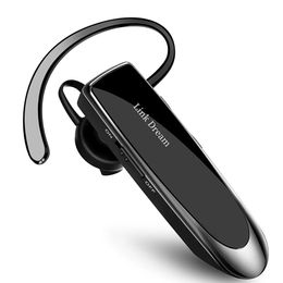 Headphones LCB41 Bluetooth Business Earphone Wireless Earbuds Single Handsfree For Driving HD Call Headphone Microphone Business Headsets