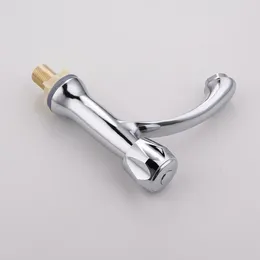 Kitchen Faucets Zinc Alloy Sink Bath Cold Water Faucet Bathroom Basin Copper Single Handle