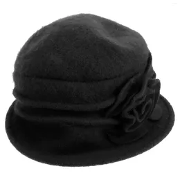 Berets Women's Hats 1920s Cloche For Ladies Vintage Decorative Bathroom Decorations