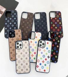 Brand Designer Leather Phone Cases For iPhone 13 Pro Max 14 Plus 12 Mini 11 Fashion Letter Print Back Cover Samsung Case Galaxy S25198118