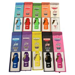 Prefilled Packwoods Disposable Vapes Rechargeable 280mah 1.0ml Vaporizer Pods 10 Strains Stock in California