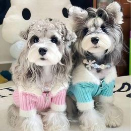Dog Apparel Warm Chihuahua Cat Clothes Winter Luxury Fur Collar S Puppy Coat Sweater Pet Jacket Outfits For Small Pug