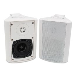 Speakers Herdio 4 inches Outdoor Indoor Bluetooth Speakers Weatherproof Wall Mount Speakers Home Garden Patio Store External speakers