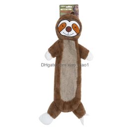 Dog Toys Chews Bite Resistant Teeth P Rabbit Hair Linen Material Of Large Pet Supplies Drop Delivery Home Garden Dh7Cn