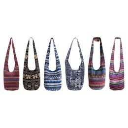 Bags Hobo Sling Bags Purses Messenger Crossbody Shoulder Bag Hippie Zip Bucket Bag Hipster Hippie Tote Pocket for Lady Keys Card Yoga