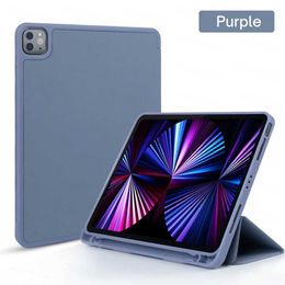 Tablet PC Cases Bags For iPad Air 4 10.9 A2316 A2324 iPad Air 5 10.9 2022 A2588 A2591 Case Silicon Stand Full Body Tablet Cover With Pen Holder YQ240118