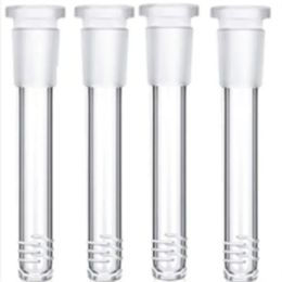 Hookahs Glass Downstem Diffuser 14mm to 18mm Male Female Glass Down Stem For Glass Beaker Bongs Water Pipes BJ