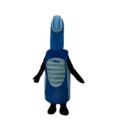 Halloween Toothbrush Mascot Costume Top Quality Cartoon tooth brush Anime theme character Adults Size Christmas Birthday Party Outdoor Outfit