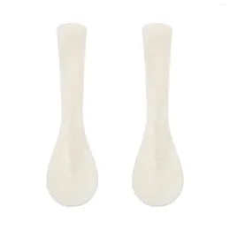 Spoons 2pcs Pearl Shell Coffee Dessert Kitchen Gadgets Ocean Nautical Party Favors Gifts