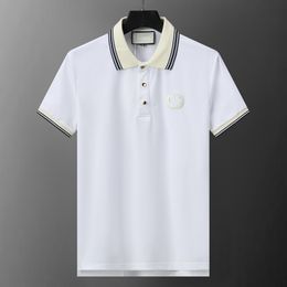 Mens Designer Polo Shirt male Polos tops Luxury LOGO Letter Casual Summer Casual Men T Shirt Men's Business Clothing T-shirt Asian size M-3XL