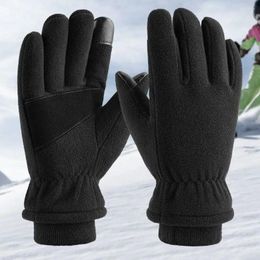 Cycling Gloves 2024 Autumn Winter Warm Thermal Outdoor Sport Running Bicycle Ski For Camping Hiking Motorcycle Men