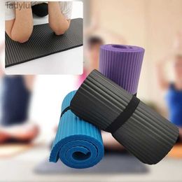 Yoga Mats Yoga Knee Pad Cushion Abdominal Wheel Flat Mat Support Elbow Versatile Sponge Sport Carpet Gym Exercise Mattress for FitnessL240118