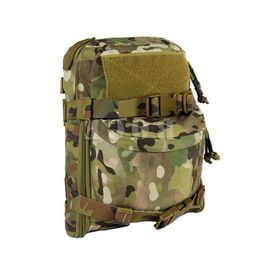 Multi-Function Bags Mti-Function Bags Outdoor Tactical Water Bag 500D Lightweight Waterproof Backpack Chest Hanging Molle System Edc Dhnsm