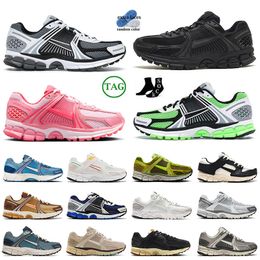 Zooms Vomero 5 Athletic Running Outdoor Shoes for Mens Womens Sports Worn Blue Earth Fossil Triple Black Pink Oatmeal Airs Photon Dust OG Sneakers Trainers