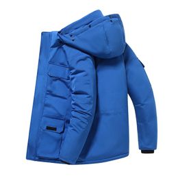 jackets for men with hood jacket for women winter coat mens jacket designer jackets Hooded Zippers Letter White duck down Hat Detachable winter down mens coat