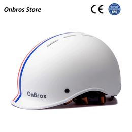 Helmets Adults Urban Bike Helmet for Bmx Roller Skating Skateboard Electric Scooter Helmets Safety Helmet Equipment