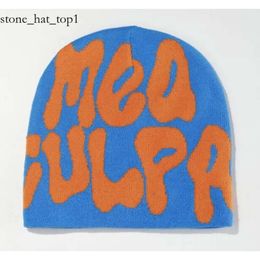 Originality Mea Culpas Beanies Soft Designer Hats for Men Fashion Hiphop Winter Outdoor Skull Warm Fashion Wind Proof Beautiful Black Beanie Y2k Women 3003