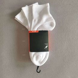 Mens Socks Wholesale Sell at Least 12 Pairs Classic Black White Women Men High Quality Letter Breathable Cotton Sports Ankle Sock Elastic No Need to Wait, Spot 153