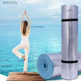 Yoga Mats F1FD 6mm Thick Durable EVA Yoga Mat Exercise Gym Fitness Workout Non-Slip Pad CampingL240118