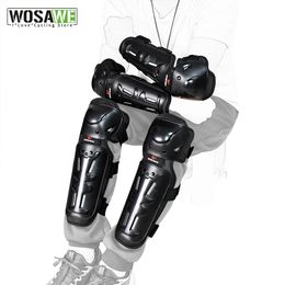 Support WOSAWE Outdoor Sports Knee Elbow Pads PE Protector Cycling Motorcycle Ski Snowboard Bike offroad skateboarding Brace Support