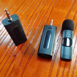 3.5mm Wireless Lavalier Microphone Omnidirectional Condenser Mic For Camera Speaker Smartphone Recording k35 Mini Mic