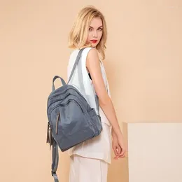 School Bags Oxford Cloth Feminine Backpack S For Women Female Bag