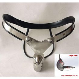 Chastity Devices Stainless Steel Male Chastity Belt Male Big Cage Sex Toys For Men Gay Penis Bondage Fetish Bionic Ring451