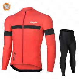 Hellstar T Shirt Designer T Shirts Graphic Winter Thermal Fleece Cycling Clothes Men Jersey Suit Outdoor Riding Bike Bib Pants Set 23120 High Quality 405