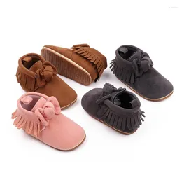 Boots Fashion Toddler Footwear Borns Prewalkers For Unisex Baby Boys Girls Moccasins Tassel Shoes Sneakers