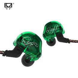 Headphones KZ ZSR 2BA 1DD Hifi Sport Inear Earphone Dynamic Driver Noise Cancelling Headset Replacement Cable KZ ZST ZSN ES4 ZS6 ZSX EDX