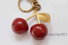 Red Keychain Cherry Style Colour Chapstick Wrap Lipstick Cover Team Lipbalm Cozybag Parts Mode Fashion 1EJL