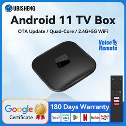 HAKO MINI 4K TV Box Android TV Box 2GB 8GB Streaming Media Player Bluetooth Voice Search Watch Movies Free & Live TV