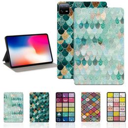 Tablet PC Cases Bags Tablet Case for MI Pad 6 10.9 5 Pro 11 12.4 Pad 10.61 Cases Soft Back Square Printed Cover For Pad 5 YQ240118