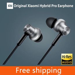 Headphones 100% Original Xiaomi Hybrid Pro HD Earphone with Mic InEar HiFi noise canceling Headset Circle Iron Mixed For Xiaomi note 4 / 5