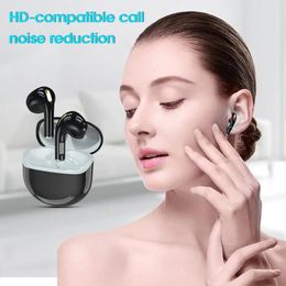 Headphones T20 Bluetoothcompatible Earphone Long Battery Life Noise Headphones Reduction Low Latency HiFi Sound Wireless Earbud