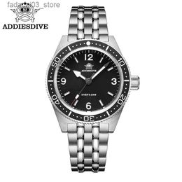 Other Watches ADDIES DIVE New Men 41mm Diving Wrist Dress Quartz Sapphire Stainless Steel 20Bar Waterproof BGW9 Luminous Q240118