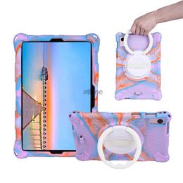Tablet PC Cases Bags For Samsung Galaxy Tab A8 10.5 2021 Case Rotatable Ring Stand Tablet Cover For Tab A 8.0 S5e A7 10.4 inch S6 Lite P610 T220 Case YQ240118