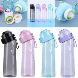 Air Up Flavoured Water Bottle Scent Water Cup With Straw Flavour Pod Flavoured Sports Water Bottle For Outdoor Fitness Plastic Cups 240118
