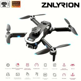 With 2 Batteries S150 Quadcopter Drone With Brushless Motors, Optical Flow Positioning, One-Key Orbit, Smart Follow, And 360-Degree Obstacle Avoidance.