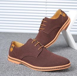 Men casual shoes loafers low top suede leather oxfords Moccasins summer walk loafer slip on loafer rubber sole flats