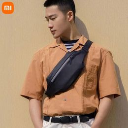 Bags Newest Xiaomi Multifunctional Sports Leisure Chest Bag Waist Bag Outdoor Sports Shoulder Bag Belt Bag Pouch Packs Waterproof Bag