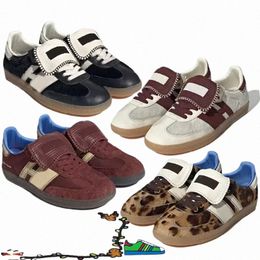 Scarpe casual per uomini addestratori donne nuvolta mistero bianco marrone leopardo marrone scuro core nero collegiato r4ed#