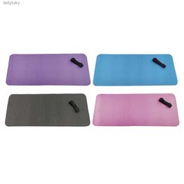 Yoga Mats Non-Slip Yoga Mat Knee Pad Cushion Thick Fitness Workout Plank Travel FloorL240118
