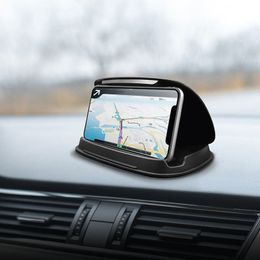 New best-selling car phone dashboard, Centre console bracket, silicone anti slip mat, bottom seat, car navigation device, creative buckle type GPS