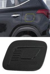 or Kia Seltos 20192021 Auto Car Accessories Fuel Oil Gas Tank Cap Trim Chrome Pad Cover Frame Sticker Decoration2240356