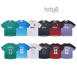 Men's T-shirts Mesh Football Jersey Blue Black Red Men Sportswear T-shirt BlazerGWUF GWUF