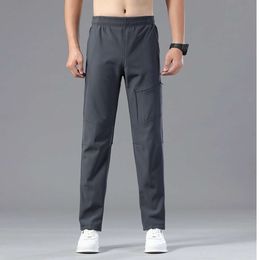 2024 Yoga LL Men's Jogger Long Pants Sport Yoga Outfit Outdoor City-Sweat Yogo Gym Pockets LL Sweatpants Trousers Mens Casual Elastic Waist fitness LU LL436