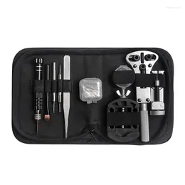 Watch Repair Kits 63Pcs Battery Replacement Tool Kit Back Remover With Adjustable Case Opener